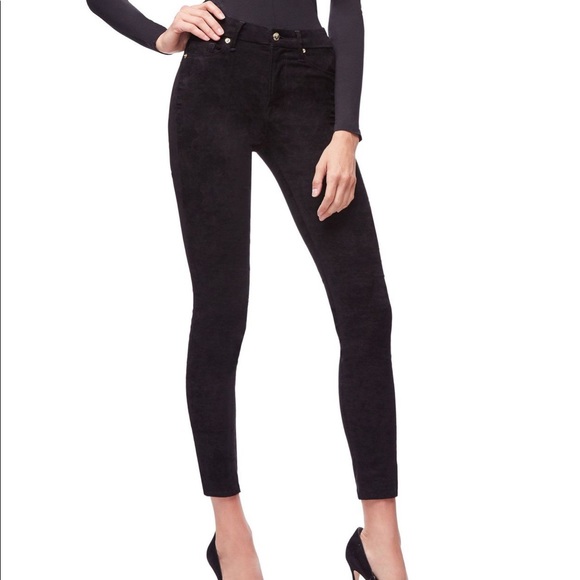 Good American Pants - Good American Good Legs Suede-Like Jeans